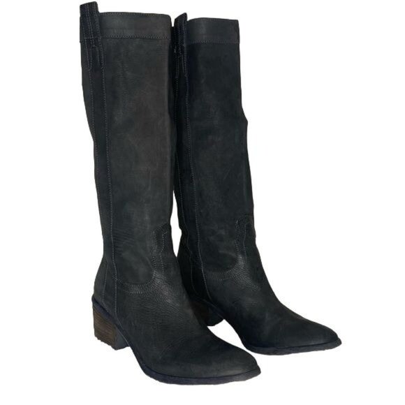 Donald J. Pliner Shoes - Donald J Pliner ladies western gray boots below knee made in Italy size 7M